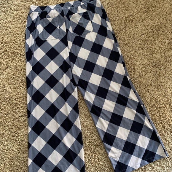 Cato Blue & White Checkered Pants NWT - Picture 3 of 9